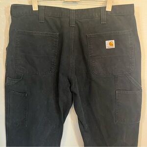 Carhartt Black Relaxed Fit Cargo Pants Men’s Size 36x30